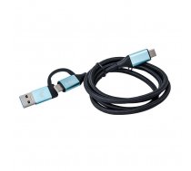 i-tec USB-C to USB-C cable integrated USB 3.0 adapter Video Power Delivery 1m ( C31USBCACBL C31USBCACBL C31USBCACBL ) kabelis  vads