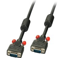 Lindy VGA Kabel M/M schwarz 0.5m HD15 M/M DDC-fahig ( 36371 36371 36371 ) kabelis  vads
