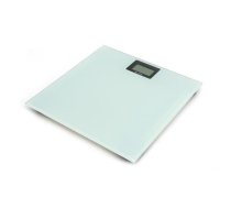 Omega OBSW Vannas istabas Ķermeņa Svari (28x26cm) no Rūdīta stikla 6mm ar LCD (max 180kg) Balts ( OBSW 43693 ) Svari