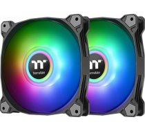 Thermaltake Pure Duo 14 ARGB Sync Radiator Fan case fan (black / transparent set of 2 1x controller) ( CL F116 PL14SW A ) ventilators