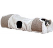 Trixie Scratching Tunnel 110 × 30 × 38 cm light gray / brown ( 4011905430041 TX-43004 ) piederumi kaķiem