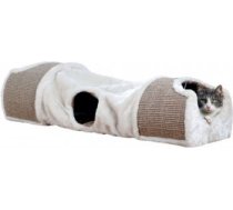 Trixie Scratching Tunnel  110 × 30 × 38 cm  light gray / brown ( 4011905430041 4011905430041 TX 43004 ) piederumi kaķiem