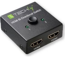 Techly 108606 Techly Bidirectional 2-port HDMI 2.0 switch 2x1 or 1x2 4K @ 60Hz ( 108606 108606 108606 )