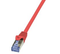 LOGILINK - Patch Cable Cat.6A 10G S/FTP PIMF PrimeLine red 1m ( CQ3034S CQ3034S CQ3034S ) tīkla kabelis