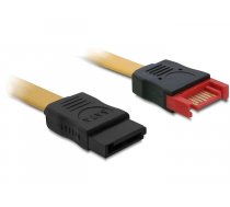 Delock Extension cable SATA 6 Gb/s male  SATA female 30 cm yellow ( 82855 82855 82855 ) kabelis datoram