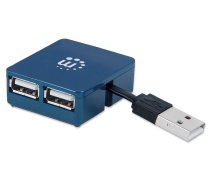 Manhattan Hi-Speed USB 2.0 Micro Hub 4 ports ( 160605 160605 ) USB centrmezgli