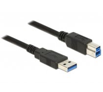 Cable USB 3.0 1m        AM-BM black ( 85066 85066 ) USB kabelis
