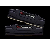 G.SKILL RipjawsV 32GB Black [2x16GB 3200MHz DDR4 CL16 XMP 2.0 rev2 DIMM] ( F4 3200C16D 32GVK ) operatīvā atmiņa