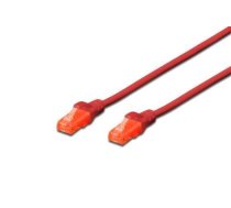DIGITUS Premium CAT 6 UTP patch cable Length 2 0m Color red ( DK 1612 020/R ) kabelis vads