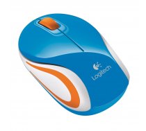 Logitech Wireless Mini Mouse M187 - BLUE - 2.4GHZ - EMEA ( 910 002733 910 002733 910 002733 ) Datora pele