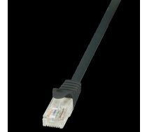 LOGILINK - Patchcord CAT 5e UTP 0 25m black ( CP1013U CP1013U CP1013U ) tīkla kabelis