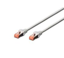 DIGITUS Premium CAT 6 SSTP patch cable Length 3m Color grey ( DK 1644 030 ) tīkla kabelis