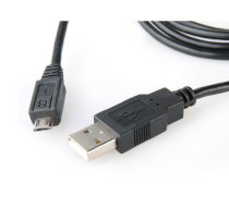 Equip micro USB 2.0 cable AM - MBM5P 1m black ( 128594 128594 128594 ) USB kabelis