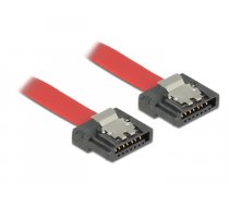 Delock Cable SATA FLEXI 6 Gb/s 30 cm red metal ( DE 83834 83834 83834 ) kabelis datoram
