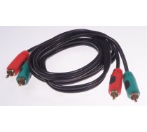 Cable 2RCA-2RCA 1 5m HQ LB0019 LIBOX ( LB0019 LB0019 ) kabelis  vads