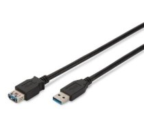 ASSMANN USB 3.0 SuperSpeed Extension cable USB A M (plug)/USB A F (jack) 3 0m bl ( AK 300203 030 S AK 300203 030 S AK 300203 030 S ) USB kabelis