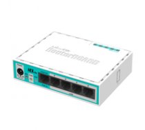 MikroTik RB750R2 hEX lite 10/100 Mbit/s  Ethernet LAN (RJ-45) ports 5 ( RB750R2 RB750R2 RB750r2 ) Rūteris