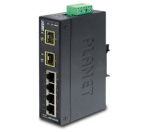 PLANET ISW-621TF SWITCH PRZEM. 4 -PORT+2-PORT SFP ( ISW 621TF ) komutators