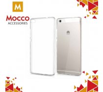 Mocco Ultra Back Case 0.3 mm Aizmugurējais Silikona Apvalks Priekš Huawei Y6 Pro (2017) / P9 Lite mini Caurspīdīgs ( MO BC SA Y6 PRO MO BC SA Y6 PRO ) maciņš  apvalks mobilajam telefonam