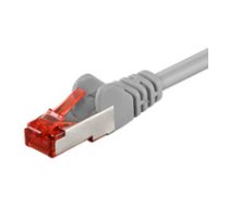 GB CAT6 S/FTP RJ45 PIMF 0.25M GREY ( 93371 -- ) tīkla kabelis