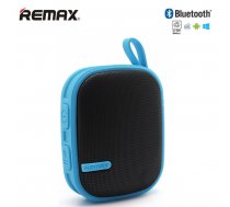 Remax RB-X2 Bluetooth 3.0 Super Skaļš 6W Gumjots Portatīvais Mūzikas Skaļrunis Zils ( RB X2/BL RB X2/BL RB X2/BL ) pārnēsājamais skaļrunis