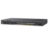 Cisco Catalyst 2960-X 24 GigE  PoE 370W  4 x 1G SFP  LAN Base ( WS C2960X 24PS L WS C2960X 24PS L WS C2960X 24PS L ) komutators