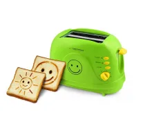 Esperanza EKT003 toaster SMILEY 3 IN 1 - GREEN ( EKT003 EKT003 - 5901299914694 ) Tosteris