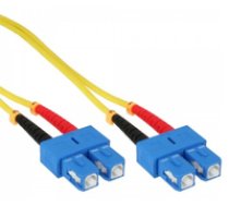 InLine 82925C 0.5m 2x SC 2x SC black Blau Rot white yellow Glasfaserkabel ... ( 82925C Inline_ 82925C ) tīkla kabelis