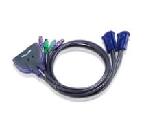 ATEN CS62S 2-Port PS/2 KVM Switch All-in-one design  0.9m cables ( CS62S AT CS62S CS62S AT ) KVM komutators