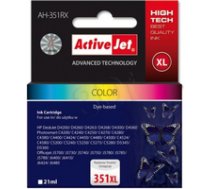 Ink Activejet AH-351R (for printer Hewlett Packard  compatible replacement HP 351 CB337EE premium 9m Trichromatic) ( AH 351R AH 351R AH 351R ) kārtridžs