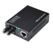 DIGITUS Professional Fast Ethernet Media Converter  RJ45 / ST ( DN 82010 1 DN 82010 1 DN 82010 1 ) datortīklu aksesuārs