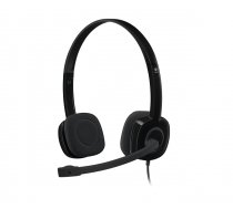 Logitech H151 Headset Head-band 3.5 mm connector Black ( 981 000589 ) austiņas
