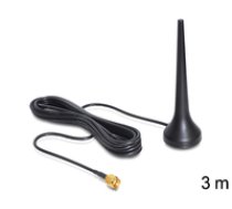 GSM-Antenne Delock SMA 2dBi Standfus 3.00m Quadband ( 88690 88690 88690 )