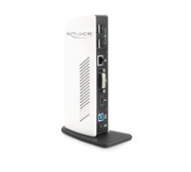 Delock Portreplikator USB3.0 - USB/ RJ45/HDMI/DVI/Audio ( 87568 ) piederumi cietajiem diskiem HDD