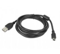 Gembird USB 2.0 A- MINI 5PM 1 8m cable with ferrite core ( CCF USB2 AM5P 6 CCFUSB2AM5P6 ) USB kabelis