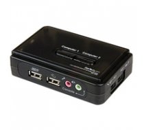 StarTech.com 2 Port USB KVM Switch Kit with Audio and Kabeln (SV211KUSB) ( SV211KUSB SV211KUSB SV211KUSB ) adapteris