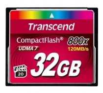 TRANSCEND CF Card  (800X) 32GB ( TS32GCF800 TS32GCF800 TS32GCF800 ) atmiņas karte