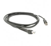 Zebra USB Cable Serie A  Grey  2.1m Straight 100282  13-CBA-U01-S07ZAR ( CBA U01 S07ZAR CBA U01 S07ZAR CBA U01 S07ZAR ) USB kabelis