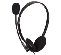 Gembird microphone stereo headphones MHS-123 with volume control black color ( MHS 123 8716309080330 Z054271 ) austiņas
