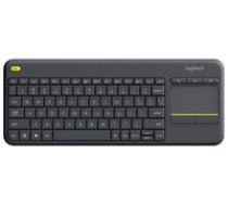 Logitech K400 Plus RF Wireless Schweiz black Tastatur (920-007133) ( 920 007133 ) Datora pele