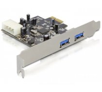 Delock card pci express - 2x USB 3.0 +  LOW PROFILE ( DE 89241 89241 89241 ) karte