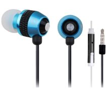 Gembird  Stereo metal earphones with microphone and volume control  blue ( MHS EP 002 MHS EP 002 MHS EP 002 )