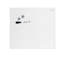 NOBO Diamond board 30x30 cm white glass magnetic ( 1903956 ) biroja tehnikas aksesuāri