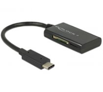 DeLOCK 91740 USB 3.0 (3.1 Gen 1) Type-C black Kartenleser (91740) ( 91740 91740 91740 ) karšu lasītājs