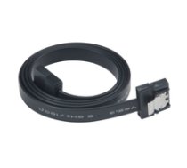 PROSLIM SATA cabPROSLIM SATA cable rev3 30cmBlack AK-CBSA05-30B ( AK CBSA05 30BK AK CBSA05 30BK AK CBSA05 30BK ) kabelis datoram