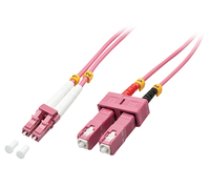 LWL-Duplexkabel LC/SC OM4 1m  50/125?m  Multimode ( 46360 46360 46360 ) apgaismes ķermenis