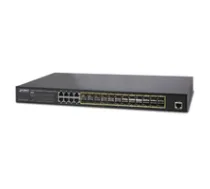 PLANET GS-5220-16S8CR Switch zarz. 24xSFP 1G 48VDC ( GS 5220 16S8CR ) komutators