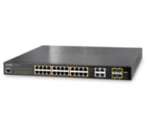 PLANET GS-4210-24PL4C Switch 24x GEth PoE AT 4xSFP ( GS 4210 24PL4C ) komutators