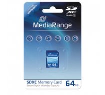 SD Card 64GB MediaRange SDXC CL.10 ( MR965 MR965 MR965 ) atmiņas karte