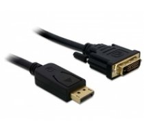 Delock Cable Displayport DVI 24+1 m/m 2m ( DE 82591 ) kabelis video audio